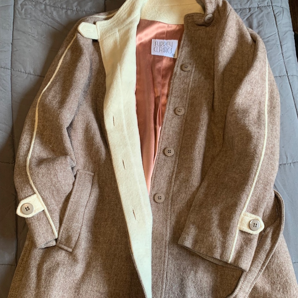 Surrey Classic Vintage Mohair Wool Coat